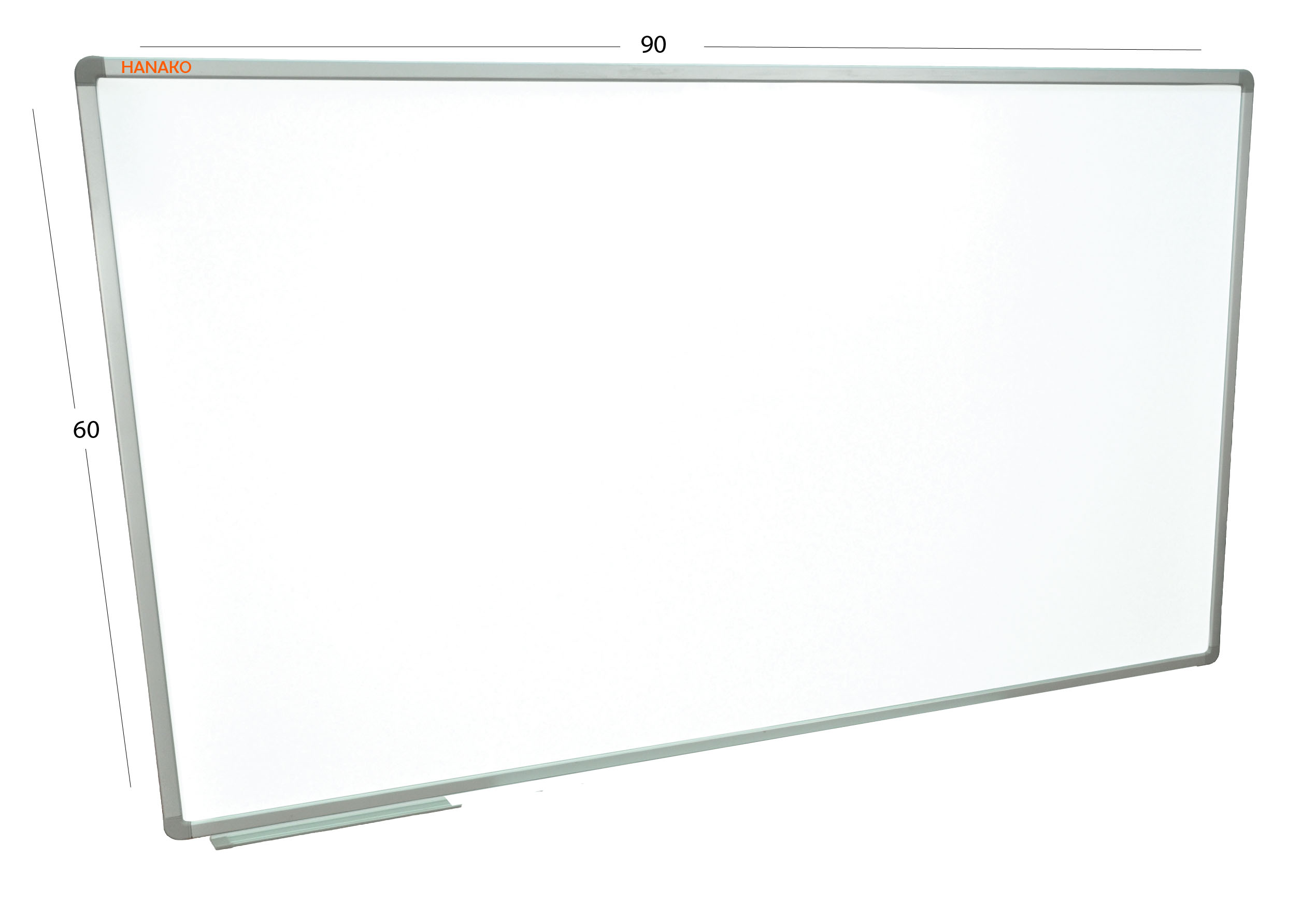 Jual Whiteboard Magnetik ukuran 60x90