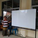 Papan Tulis Whiteboard 120x240 Standing Magnetic