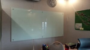 Papan Tulis Kaca glassboard 120x240 di bogor