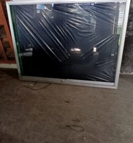 Jual Papan mading box kaca murah di bogor
