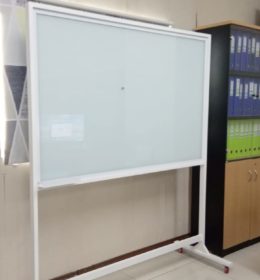 jual papan tulis kaca Glassoard Standing Magnetik di bogor