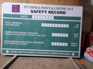 Papan Data Perusahaan PT Nipsea Paint